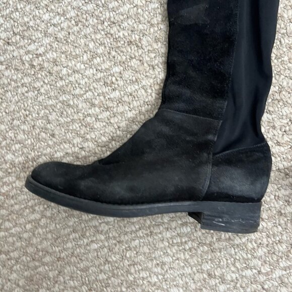 P324. Blondo Black Over the Knee Boots Sleek Design - Picture 8 of 16